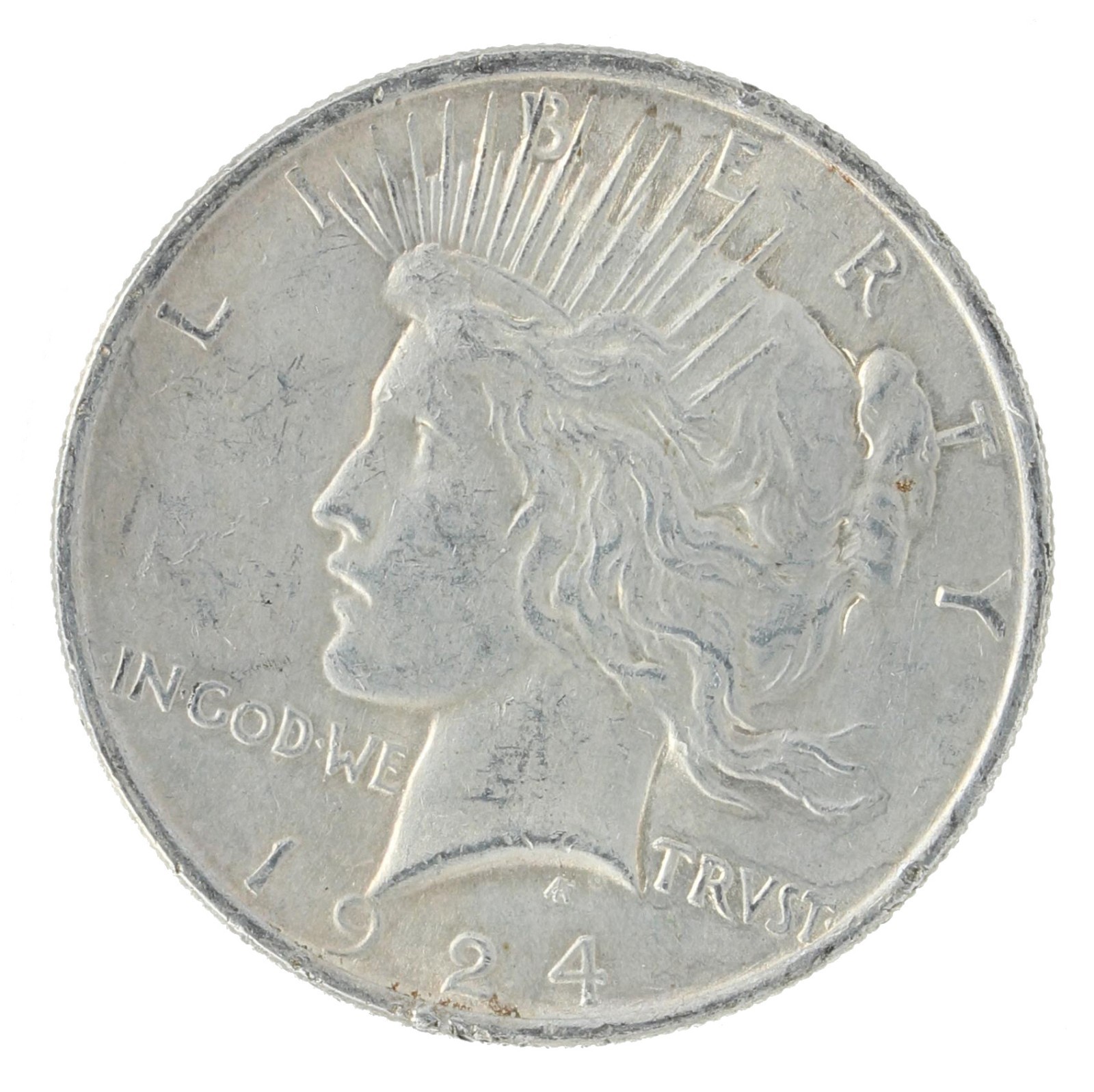 Silver Peace Dollar Cull 1922-1935 Lot of 5 S$1 Coins