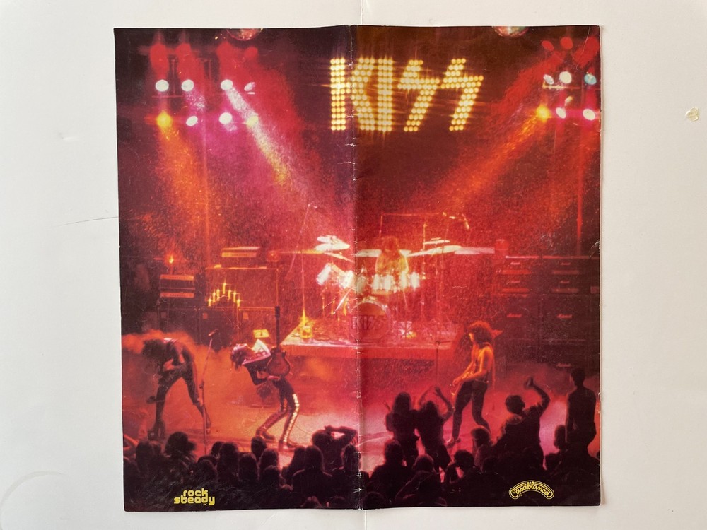 Kiss Alive Insert Booklet - Original 1975