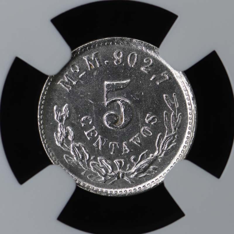 1903MO M MEXICO 5C NGC MS64