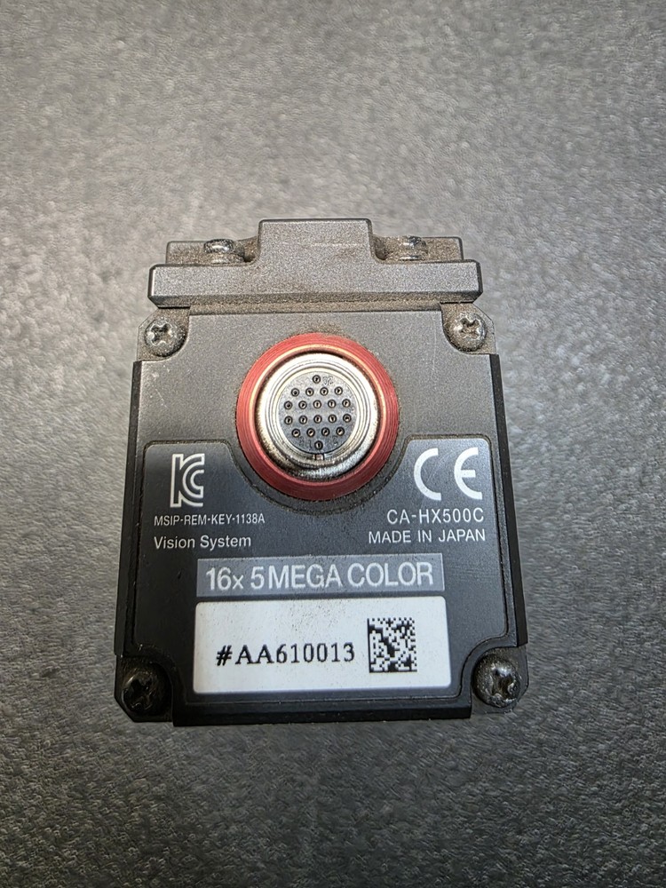 1PCS KEYENCE CA-HX500C Camera USED