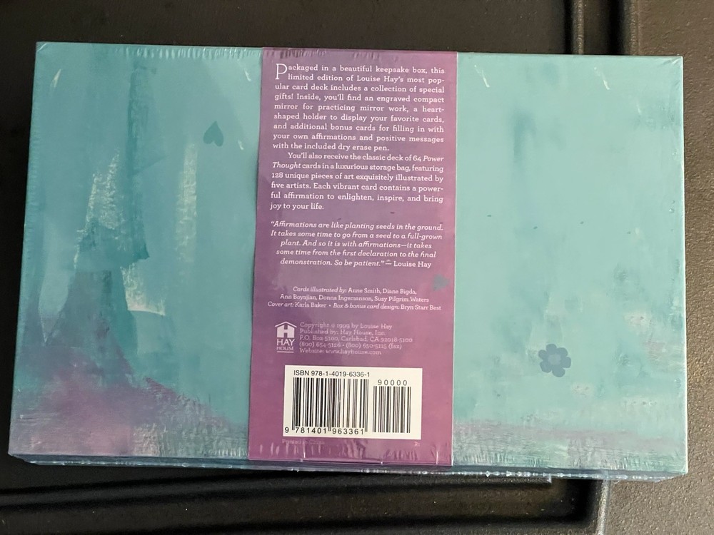 Power Thought Cards Keepsake Edition Louise Hay