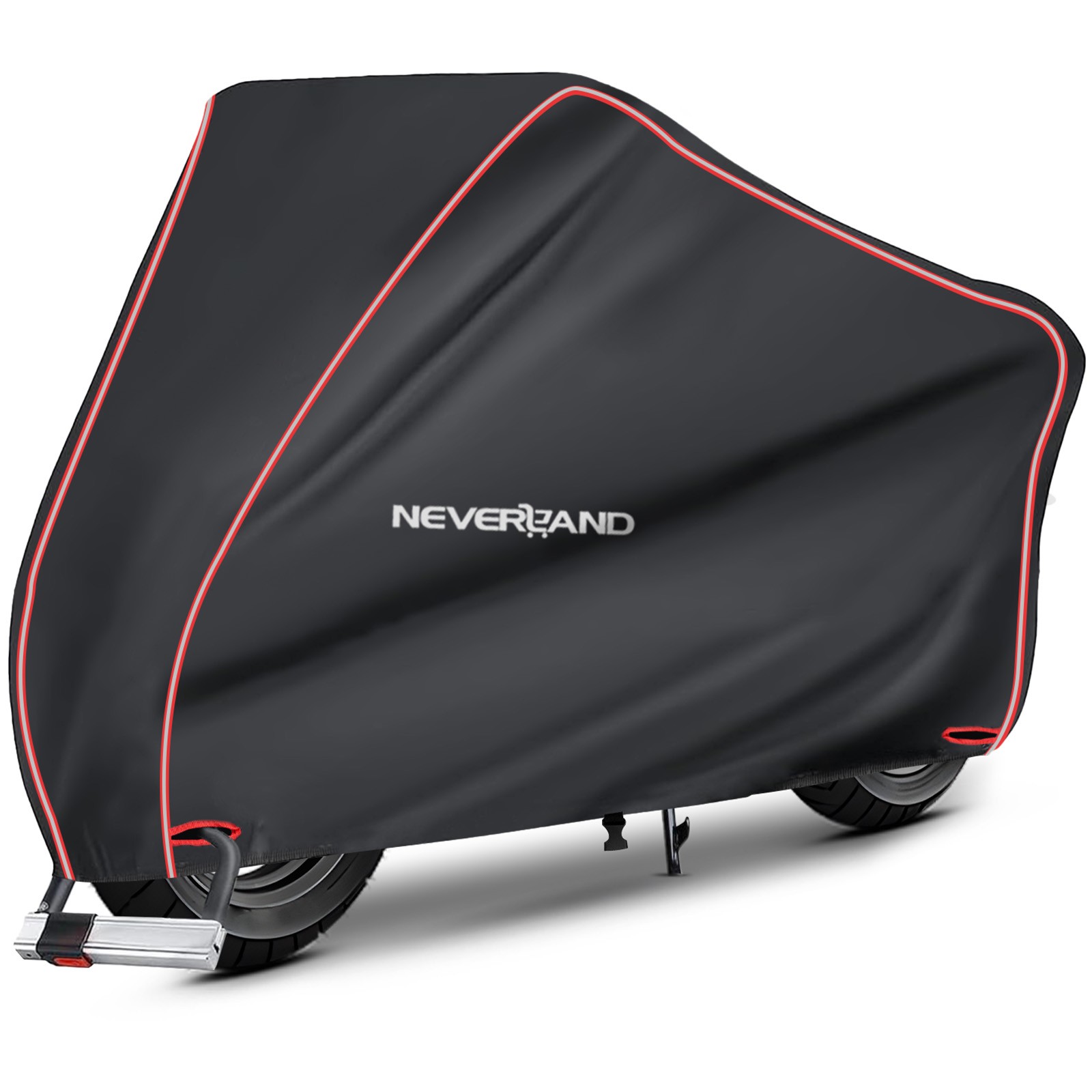 NEVERLAND XL Motorcycle Cover Waterproof Heavy Duty Storage Outdoor Protector