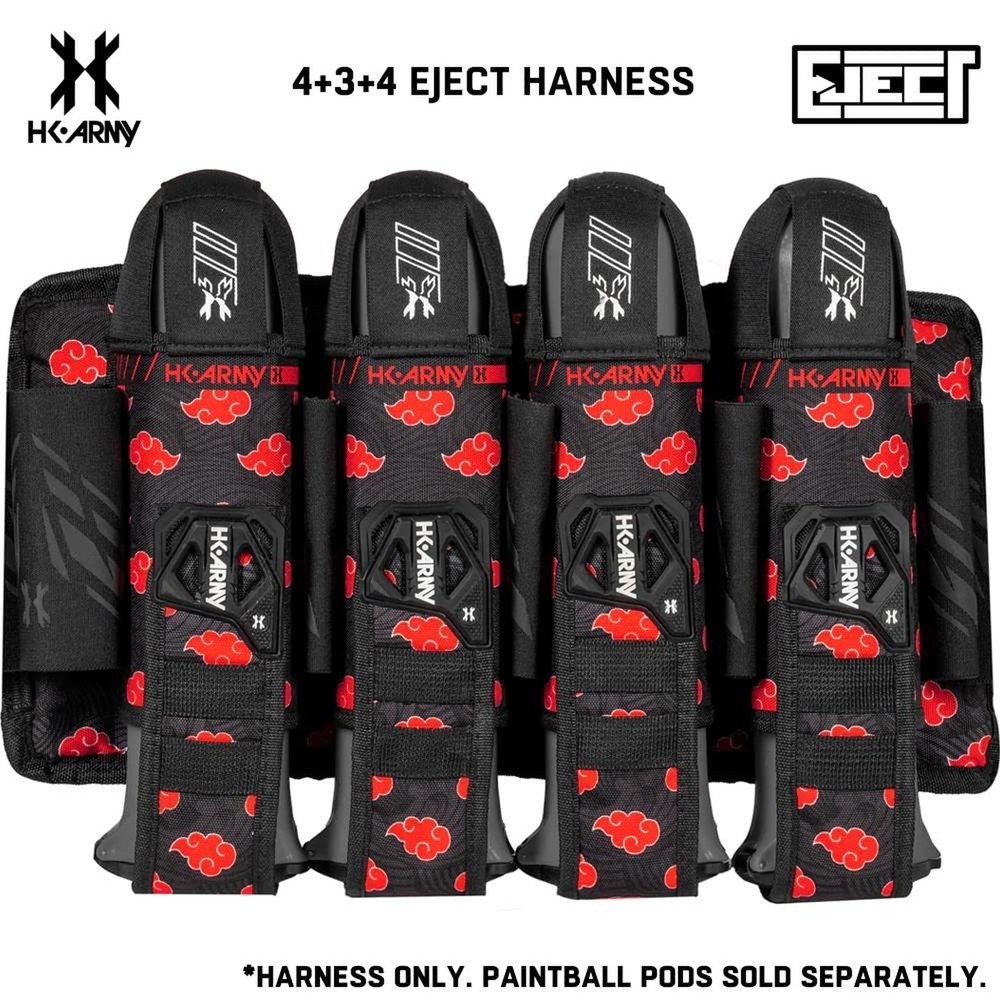 HK Army 4+3 Eject Paintball Harness Pod Pack - Devastation Kloud
