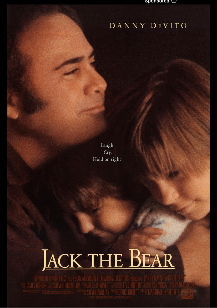 JACK THE BEAR (7/90) Steve Zaillian / Danny DeVito / 1st Draft Agency Script+COA
