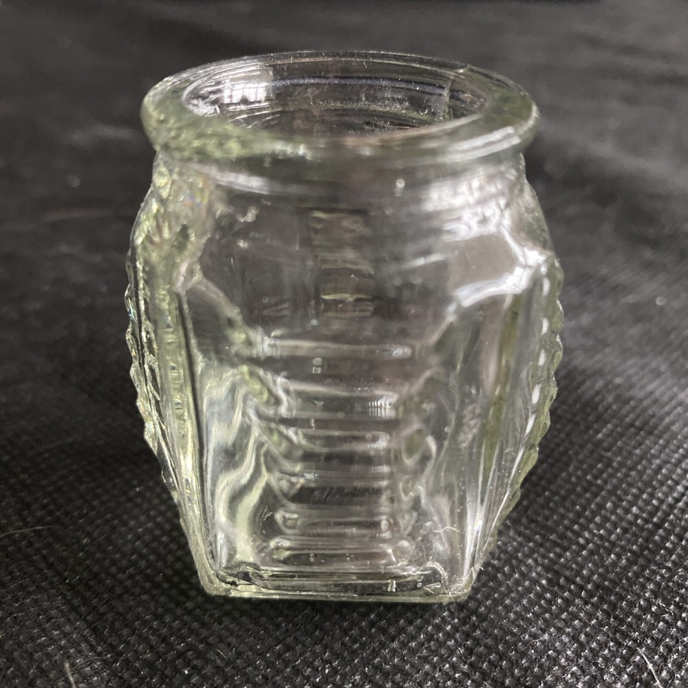 Glass Paste Jar 5.5cm Tall. REG. 840836 on Base