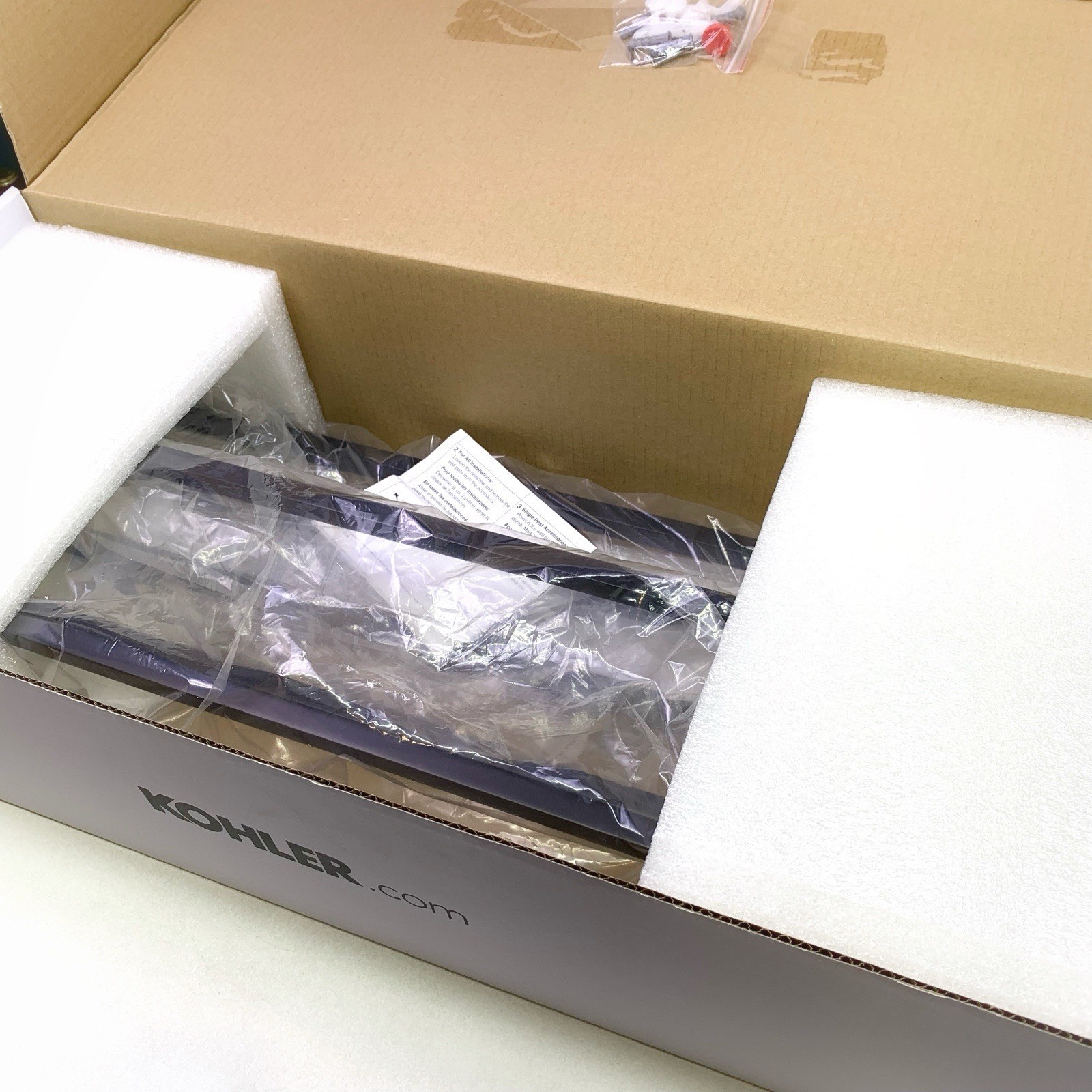 Kohler 24” in. Draft Hotelier Bar Shelf 22568 Rack/Shelf In Multiple Colors NEW