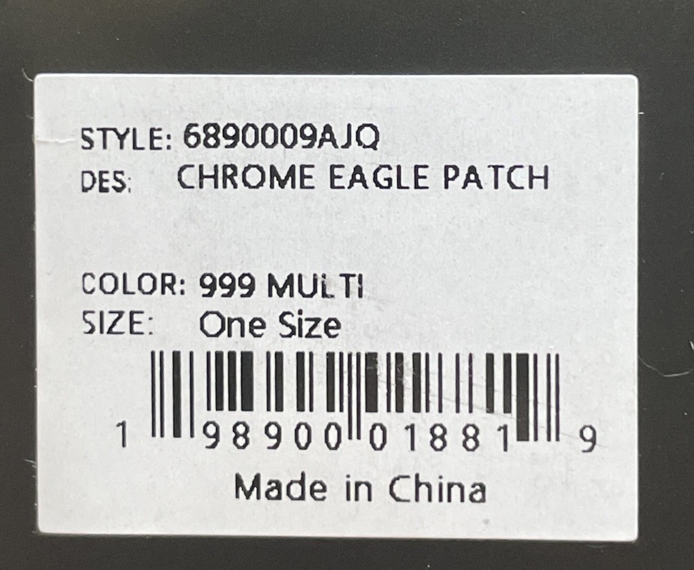 *BRAND NEW* 5.11 TACTICAL CHROME EAGLE 🦅 PATCH GLOSSY HOOK BACKING