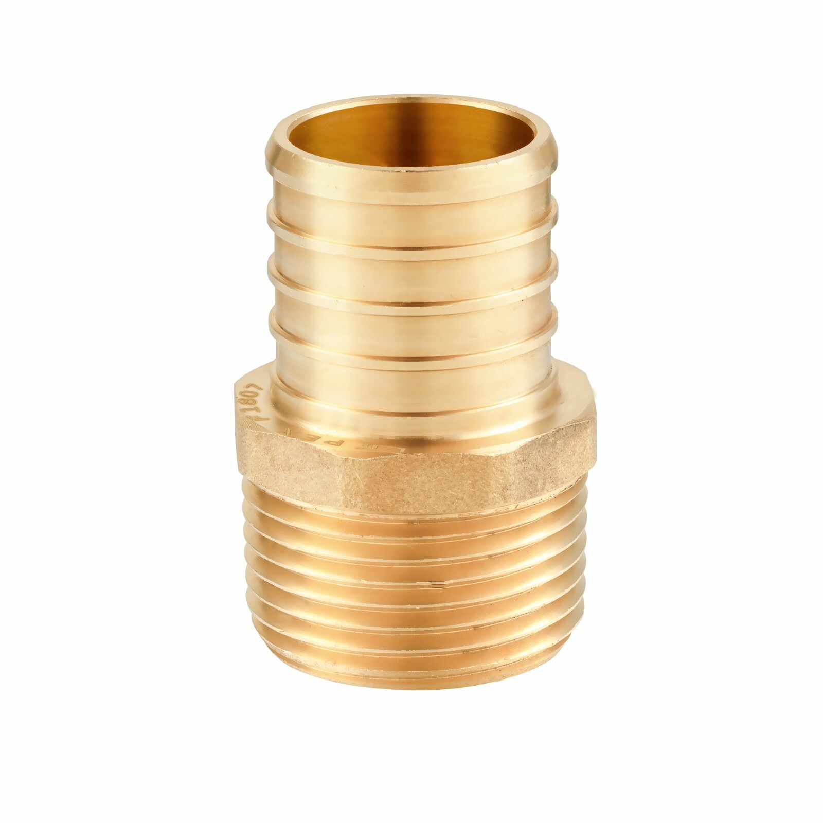 10 PCS EFIELD 1" PEX x 1" Male NPT Threaded Adapters Brass Fittings(No Lead)
