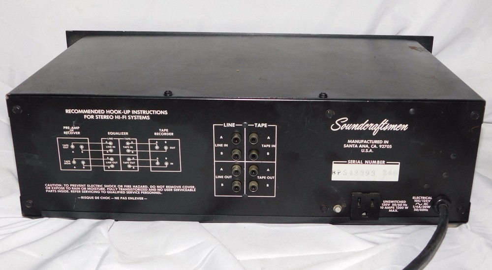 Soundcraftsmen DC2215 Equalizer