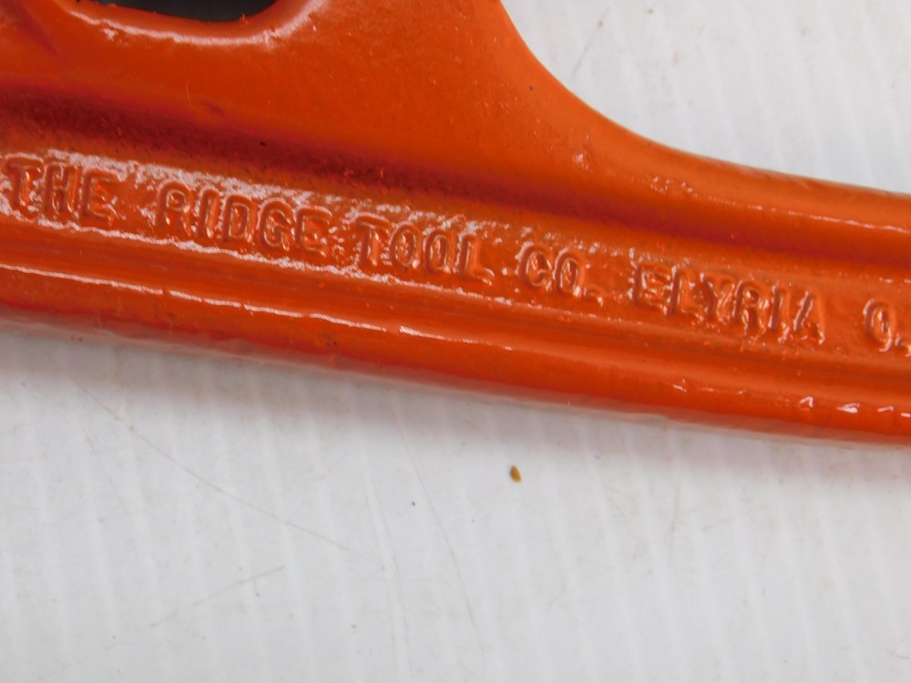 Ridgid Offset Pipe Wrench, E14, Heavy Duty, Restored