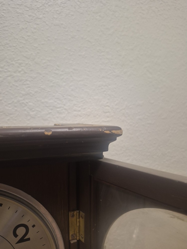 Vintage Centurion 35-day pendulum wall clock (UNTESTED)