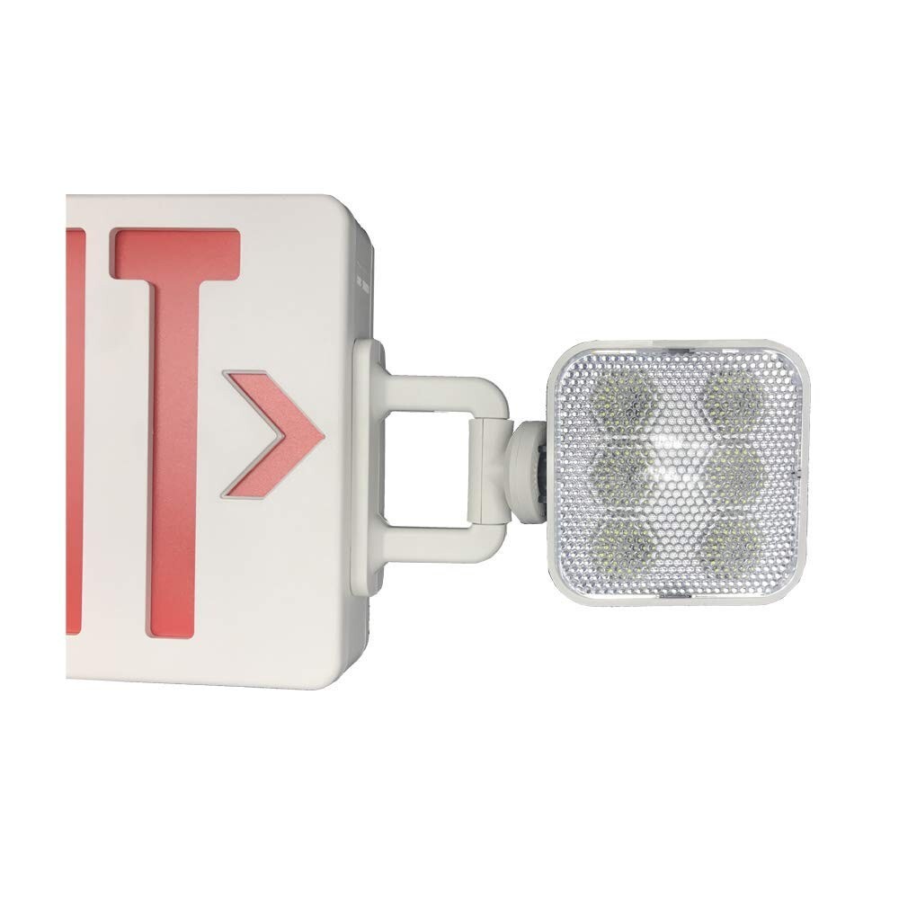 Emergency Light Exit Sign Exit Combo with Battery Back Amazon Commercial