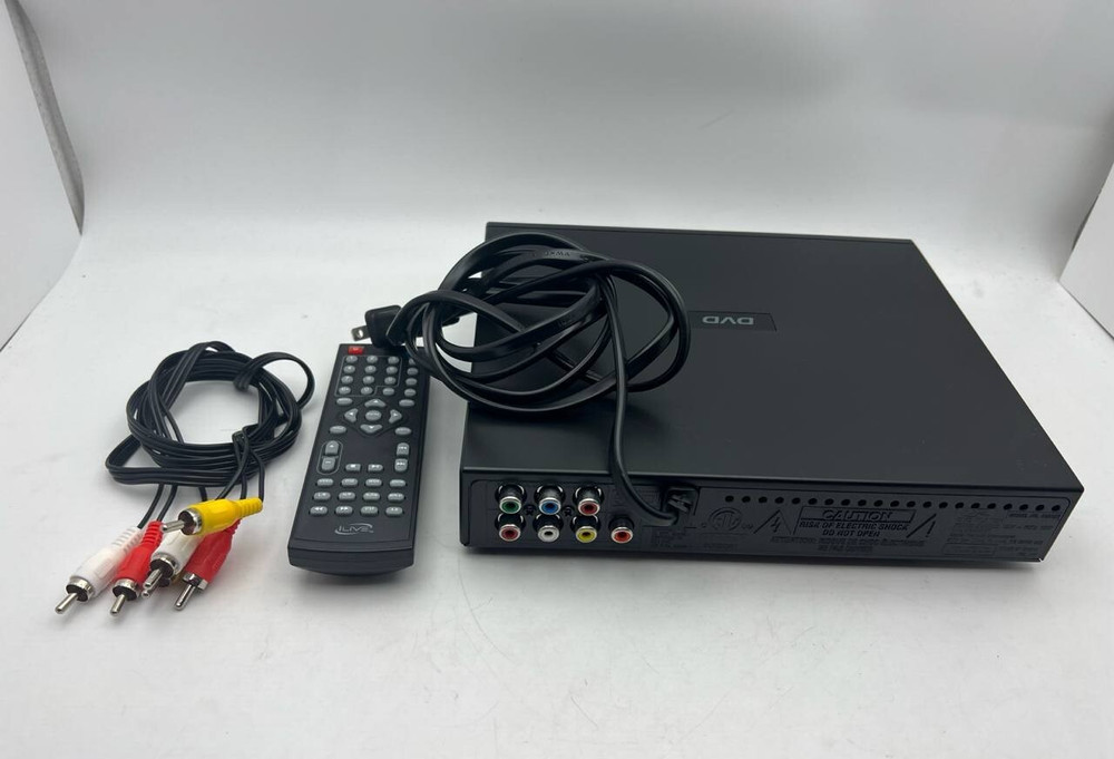 iLive D200Bi Compact DVD Player USB CD Playback 480i RCA Output + Remote Control