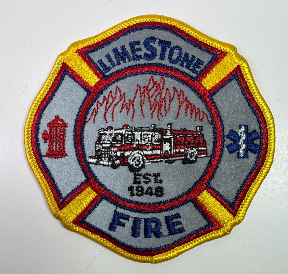 Limestone Fire Illinois IL Patch AA2