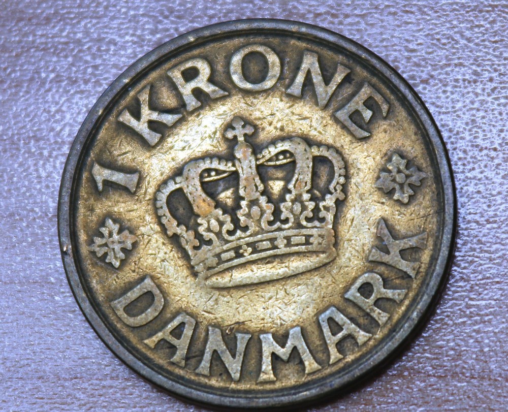 1924 Denmark 1 Krone