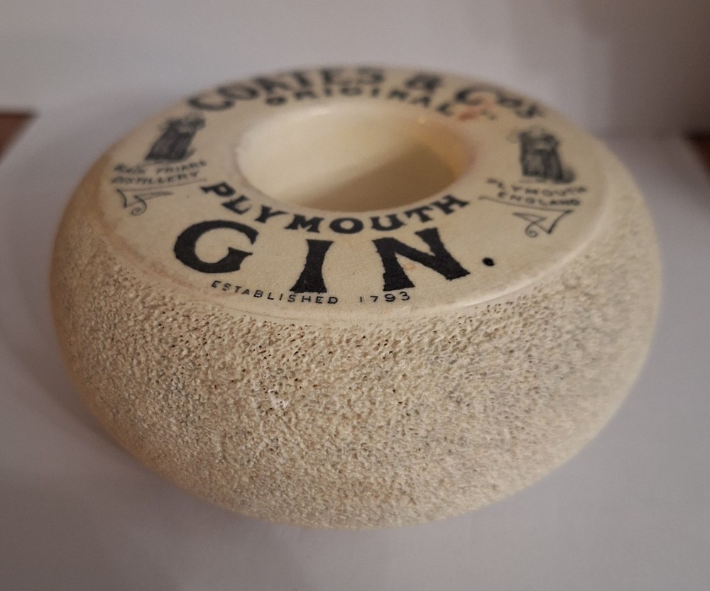 Devon Match Striker, Coates & Co, Plymouth Gin