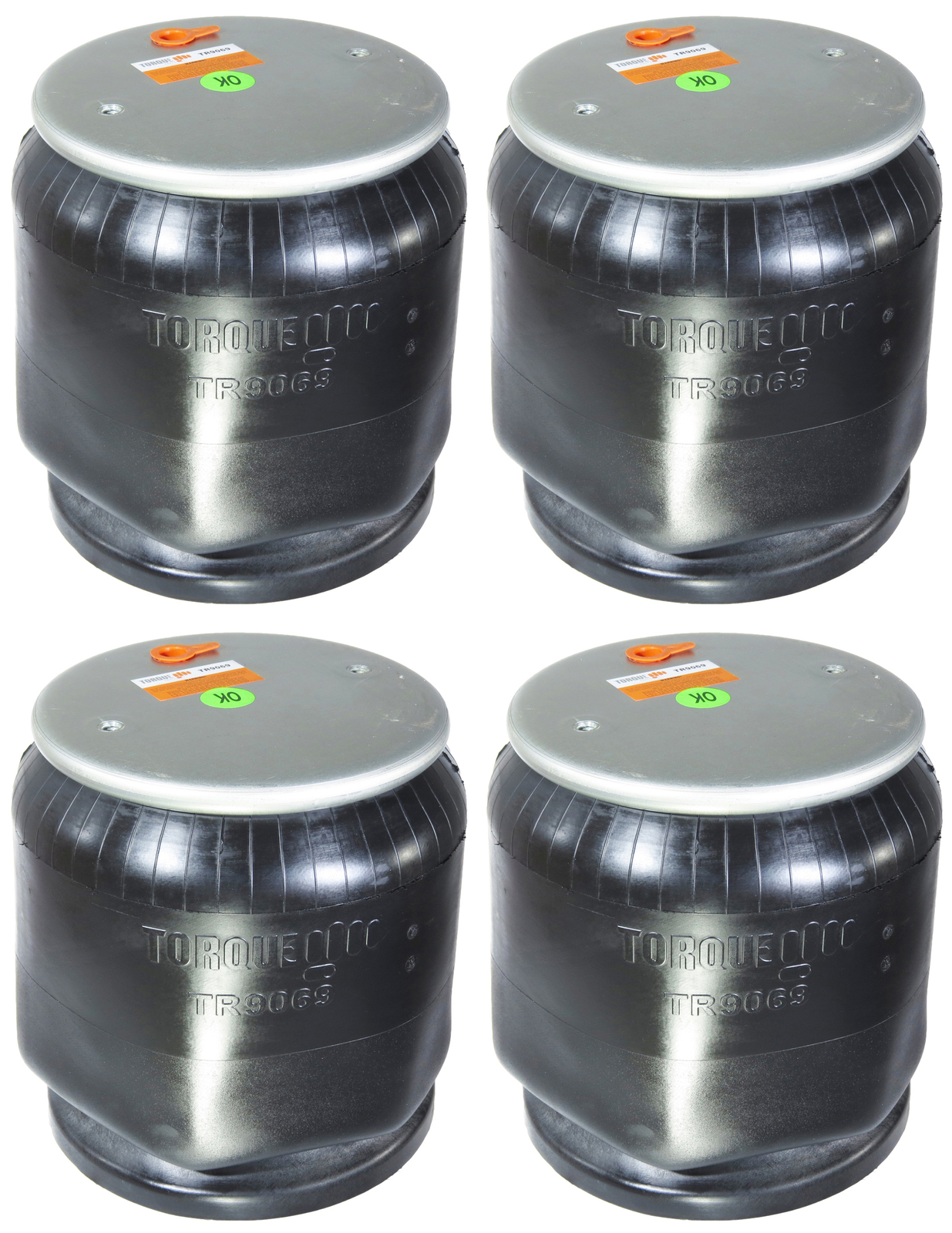 Set of 4 Air Spring Bags for Peterbilt Replace 02456 06746 W01-358-9069 1R12-069