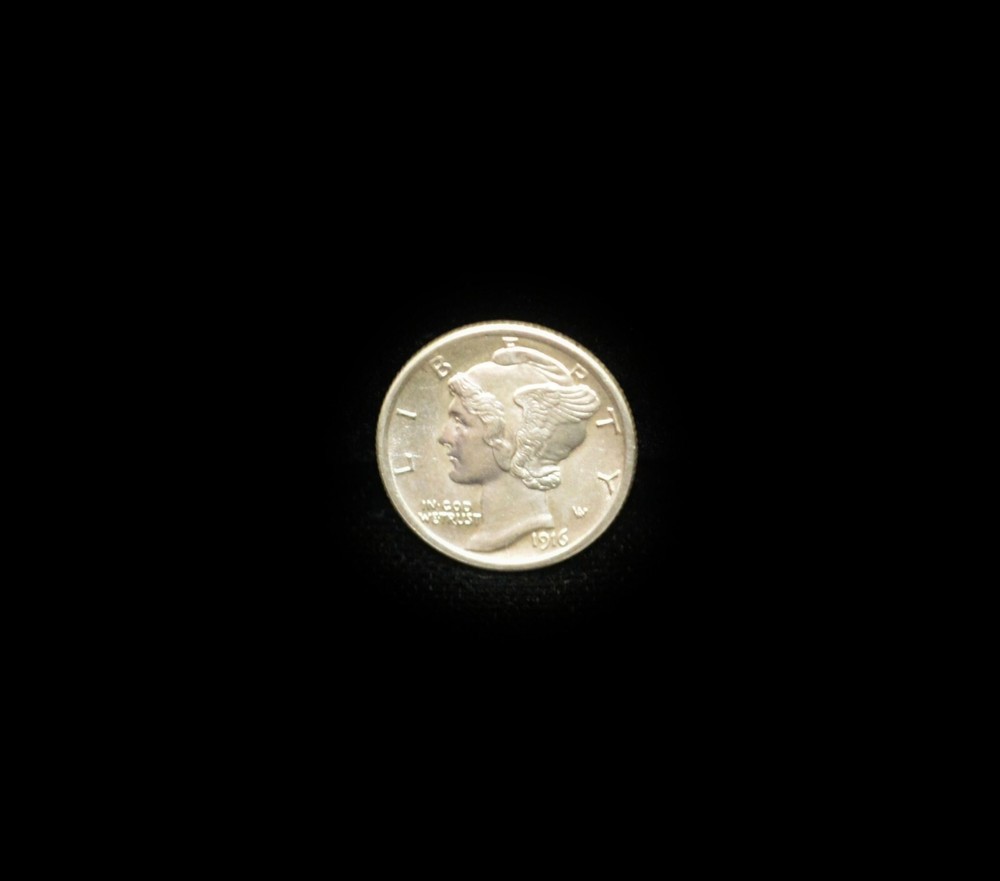 1916 Mercury Dime .900 Silver #CR121671