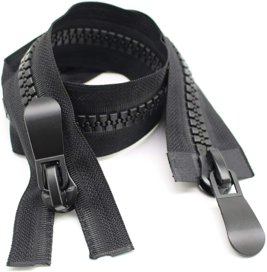 YaHoGa #15 32" Super Large Two Way Separating Plastic Zippers 32",