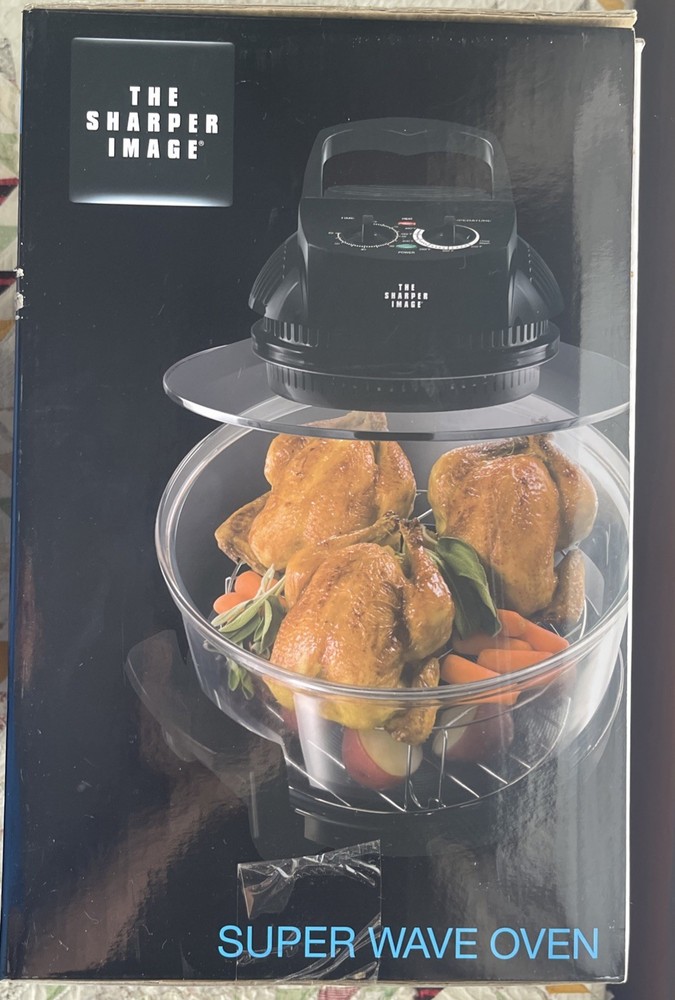 SHARPER IMAGE SUPER WAVE OVEN NEW