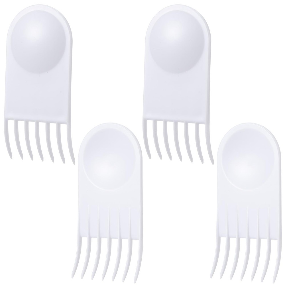 MBAIYO 4pcs Vegetable Chopper Cleaning Tools Fork, Onion One size, White
