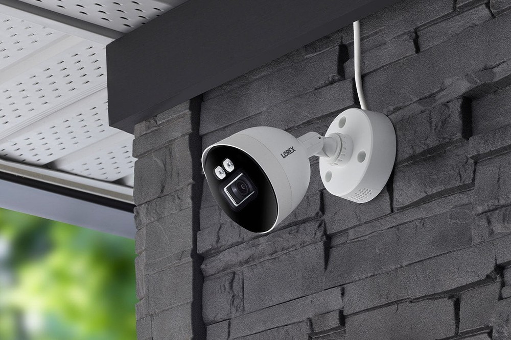 Lorex C884DA 4K UltraHD Smart Deterrence CVI Wired Bullet Security Camera(M.Ref)