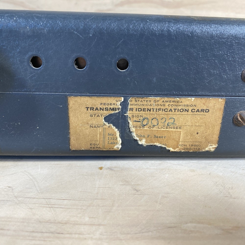 Heathkit Model GW-10 Citizen’s Band Transceiver /untested