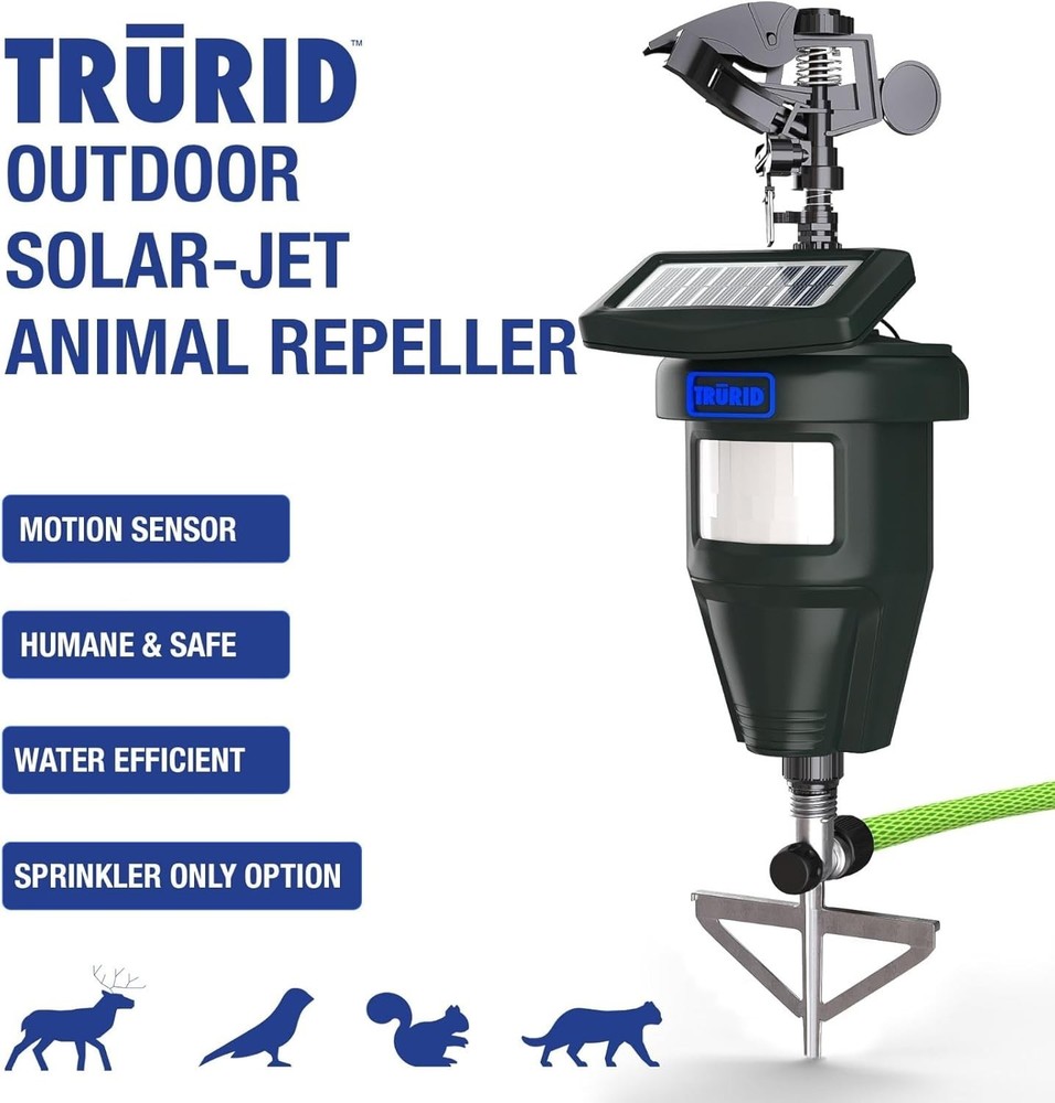 Motion Activated Yard Sprinkler - Deer & Cat Repellent