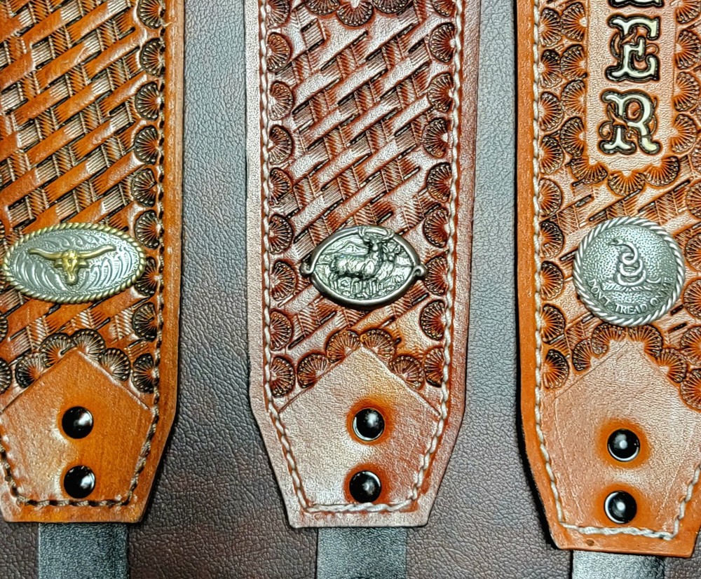 CUSTOM LEATHER RIFLE/ SHOTGUN SLINGS