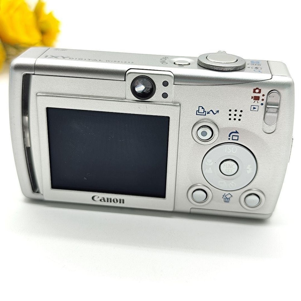 Canon IXY DIGITAL WIRELESS Silver Compact Digital Camera Tested Japan