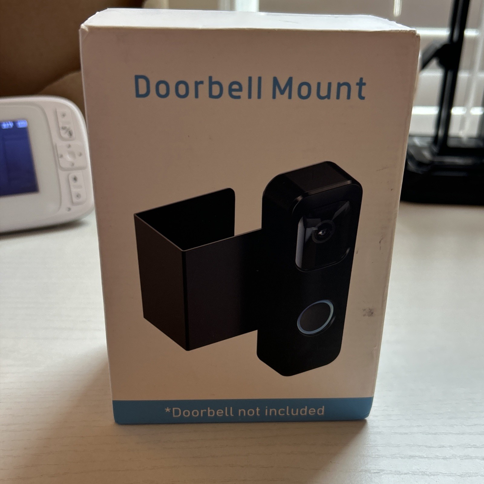 Doorbell Mount Anti-Theft Door Gripping Design