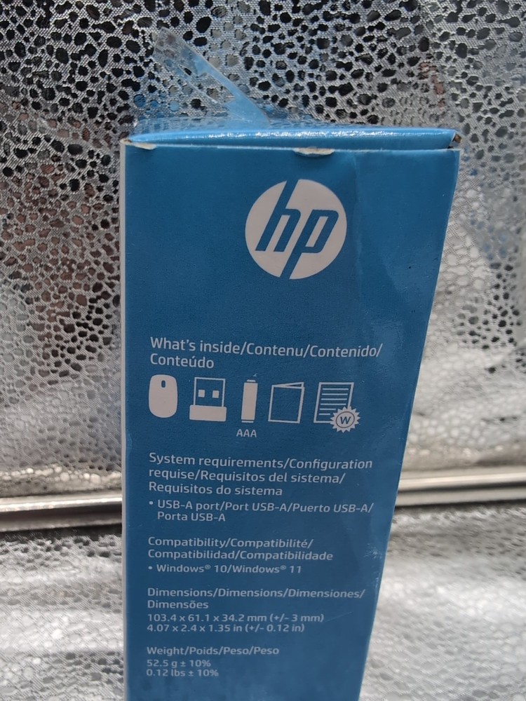 New Open Box! HP 150 Wireless Mouse (2S9L1AA)