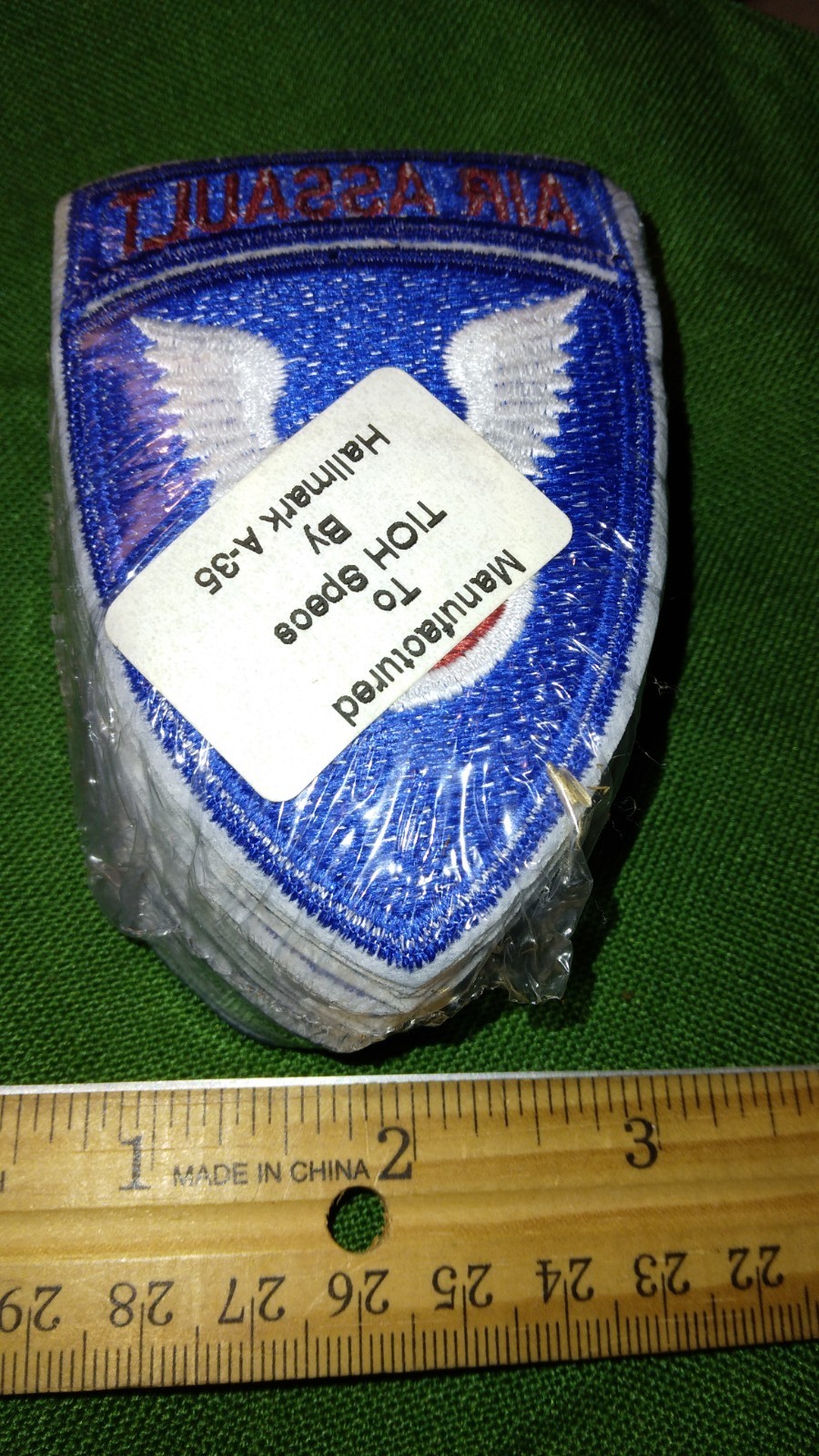 BUNDLE OF 20 - 11th AIR ASSAULT DIVISION PATCHES - NEW SEALED