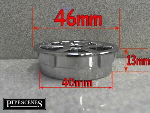 Replacement Shower Drain Top INSERT ONLY for Waste Trap Chrome Plated ABS