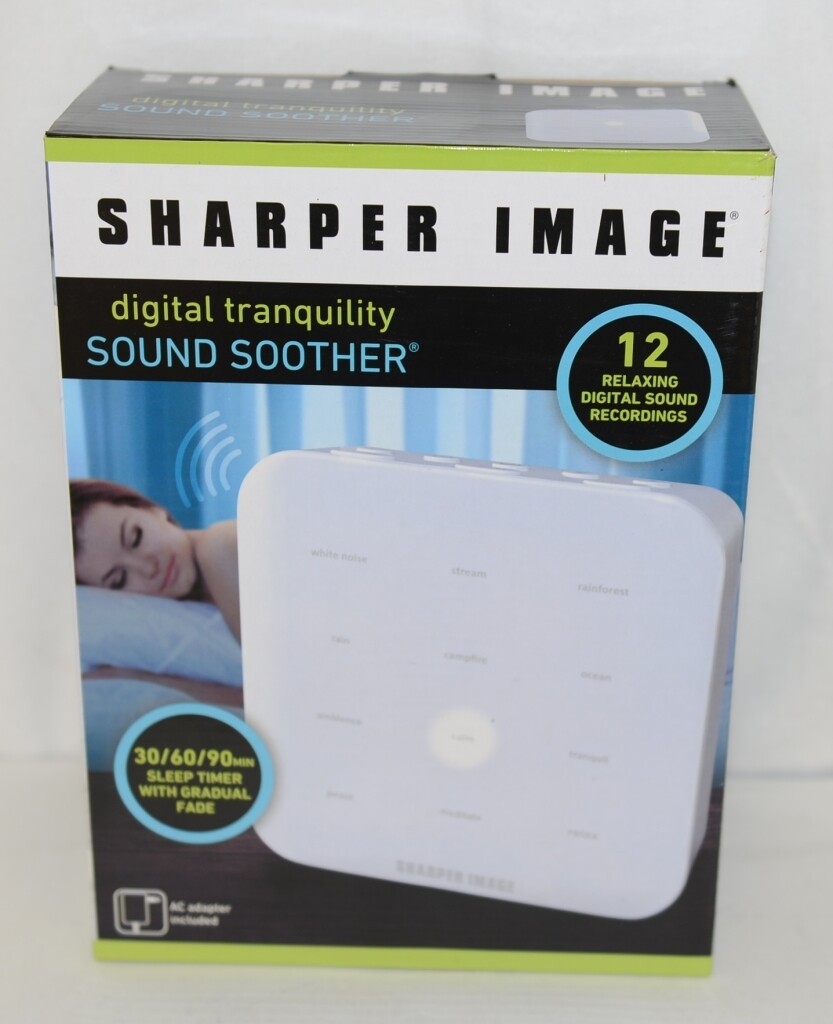 Sharper Image 1520023 Digital Tranquility Sound Soother 12 Relaxing Recordings