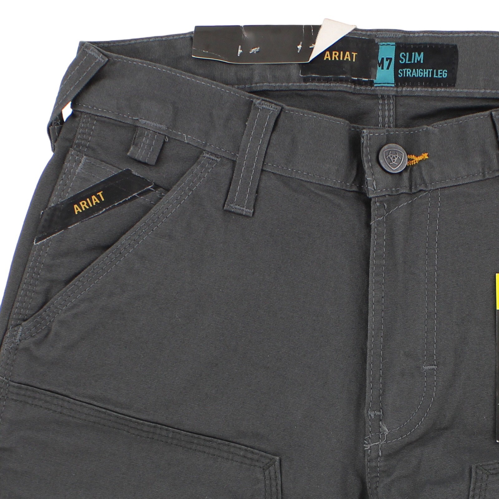 Ariat Work Rebar M4 Pants Men's Relaxed Straight, 7-Pocket, Re-Enforce Knee Pant