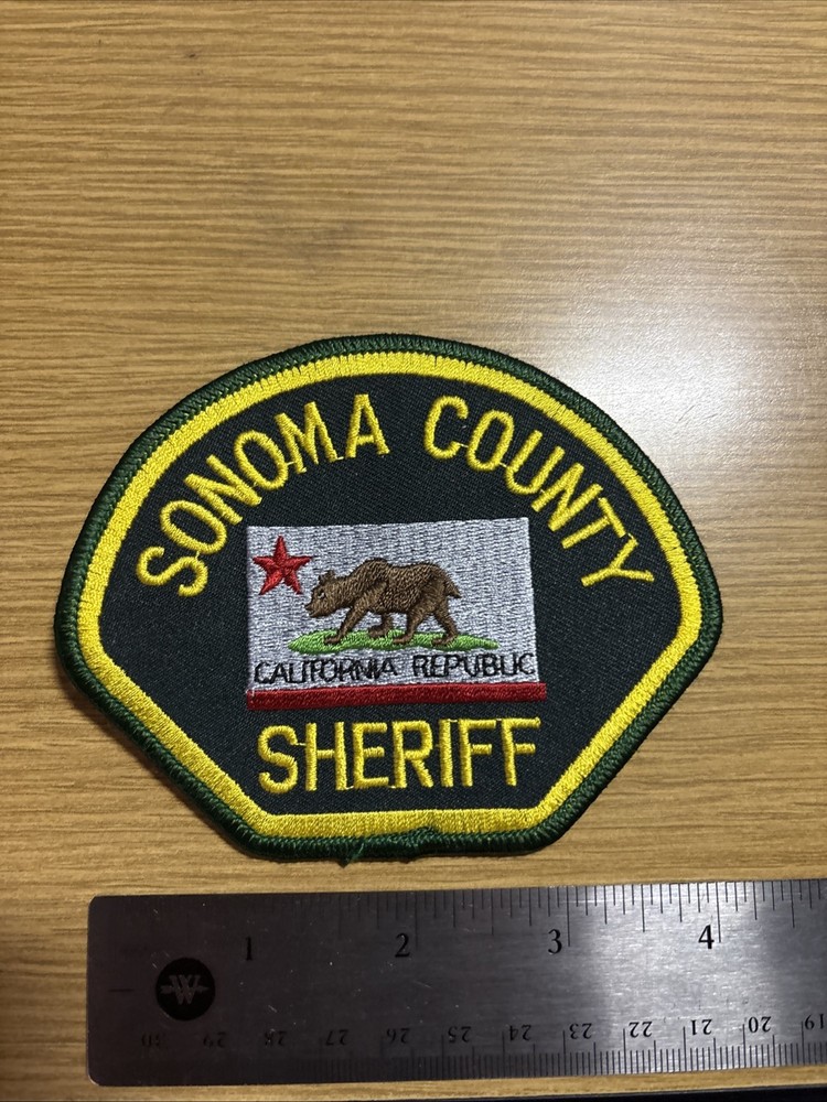Sonoma County CA Sheriff Patch