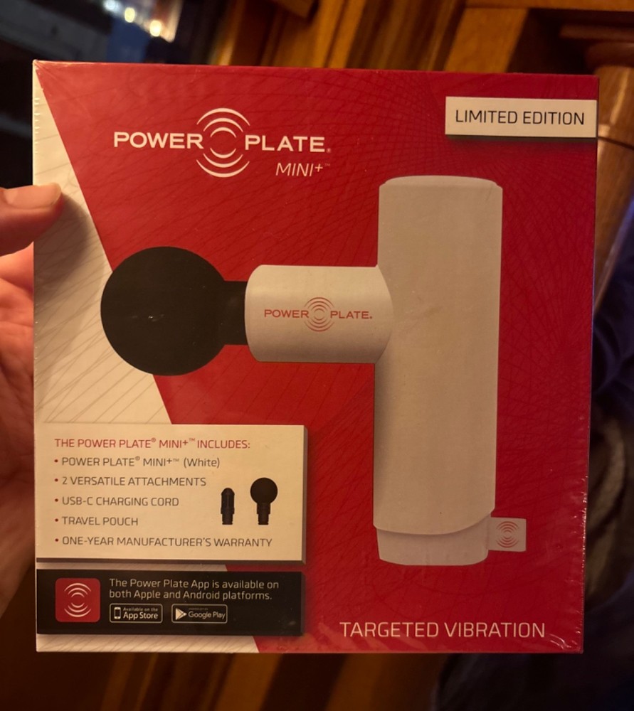 Power Plate Mini+ limited edition white - App on Apple and Android