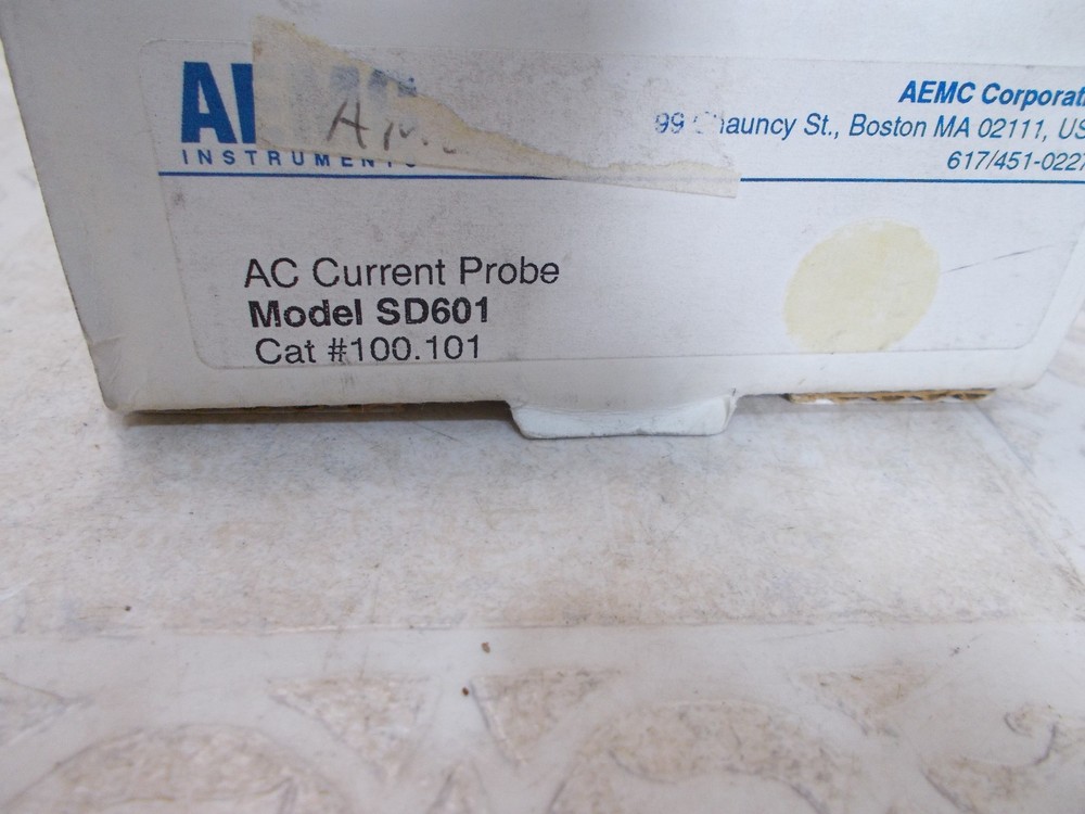 AEMC Instruments AC Current Probe SD601 with Instructions (J-1)