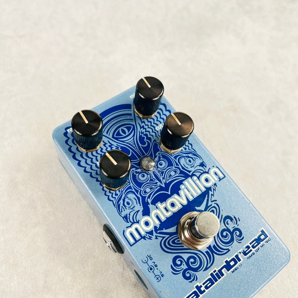 Catalinbread Montavillian Echo Effects Pedal - Ice Blue