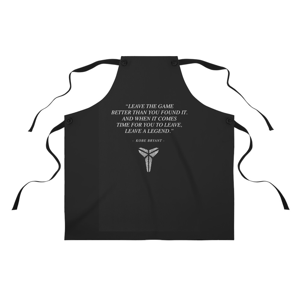 Kobe Bryant Statue Tribute Apron