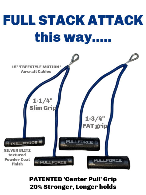 LPGmuscle PULL FORCE Double Handle Cable Machine Attachment
