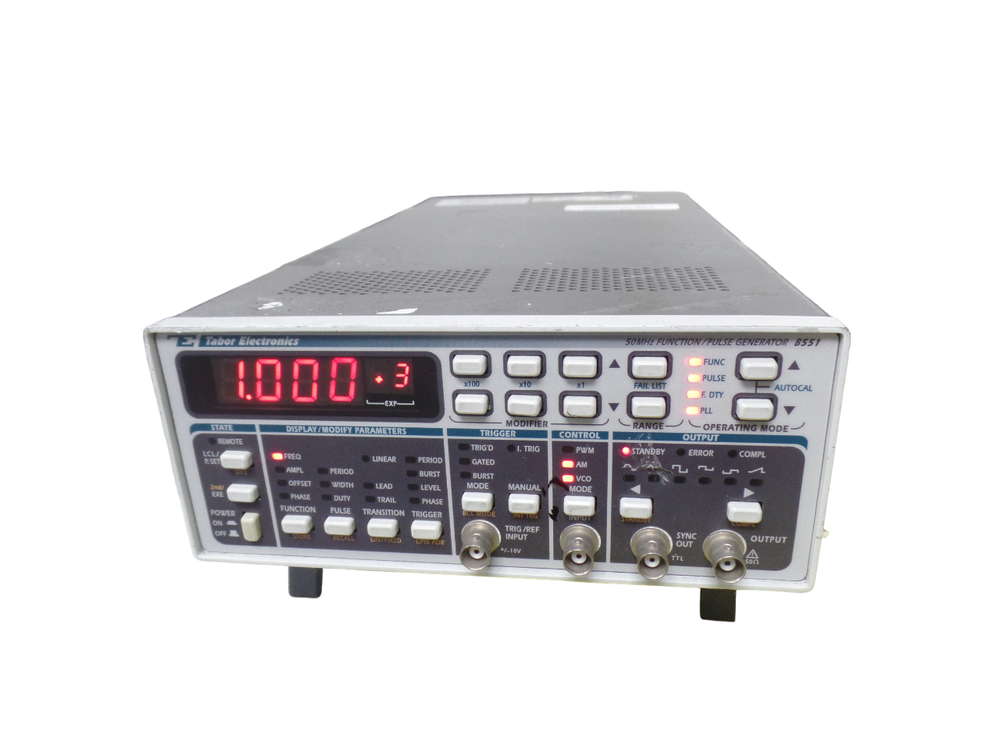 Tabor Electronics 8551 50MHz Function Pulse Signal Generator - Free Shipping
