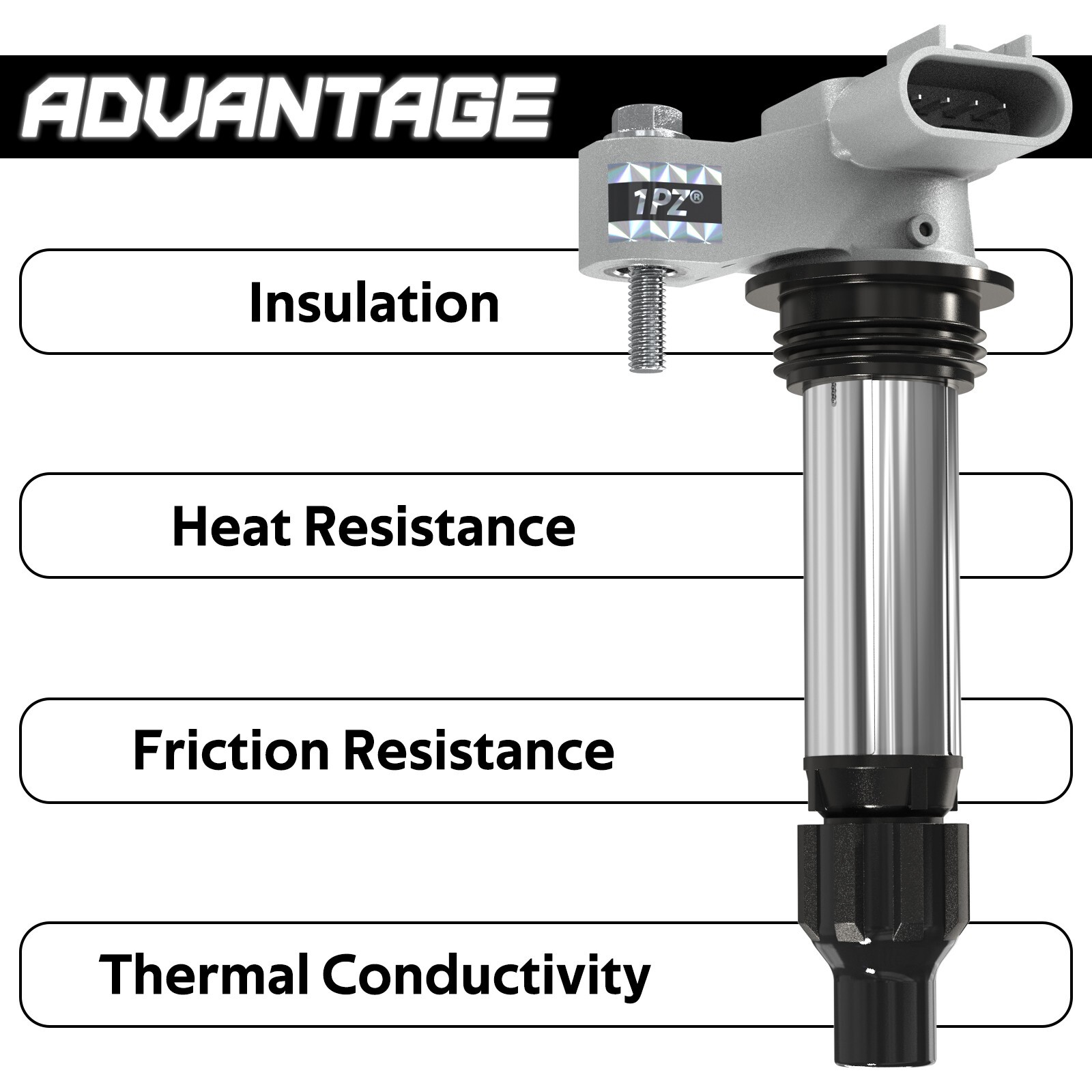 6x Ignition Coil & ACDelco Iridium Spark Plug For Cadillac GMC Chevy Buick UF569