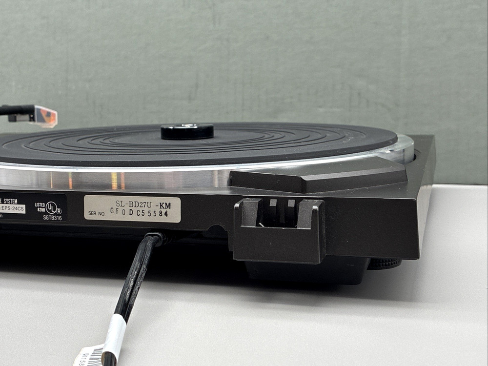 Technics DC Servo SL-BD27 Automatic Turntable System Works!