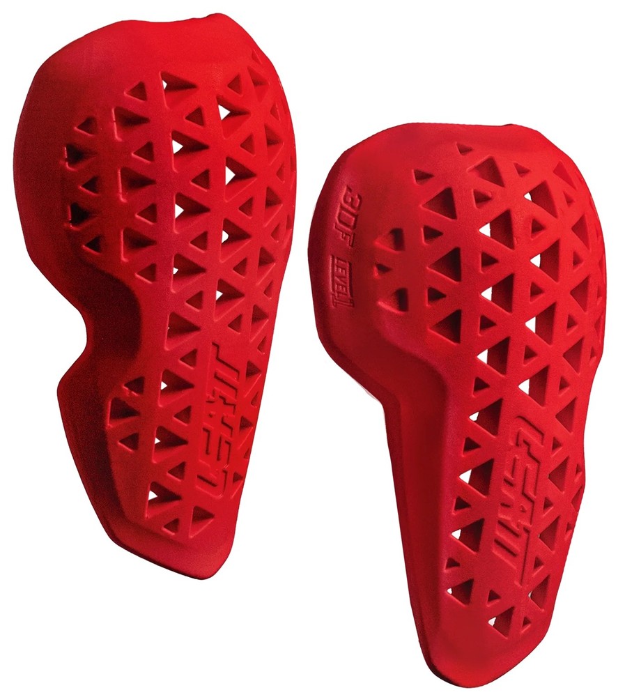 Leatt AirFit Evo 3DF CE Level 1 Elbow Protector Inserts Red