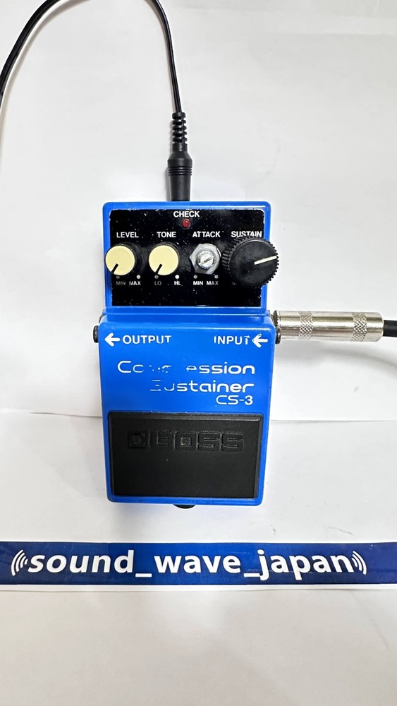 BOSS CS-3 PSA Compression Sustainer Guitar Effects Pedal Working Order