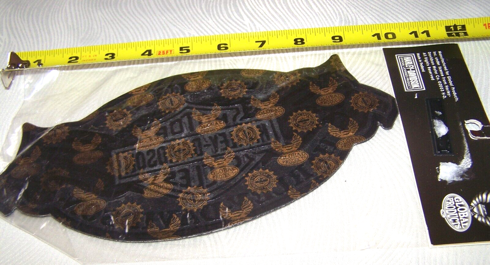 HARLEY DAVIDSON GENUINE H.D. BAR & SHIELD FLAG BACK VEST JACKET PATCH