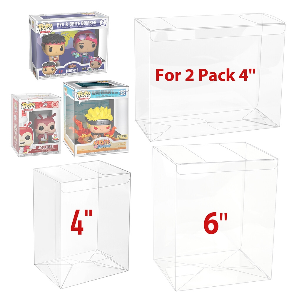 Pop Protector Case For Funko Pop Pack Boxes Vinyl Figures Collectibles