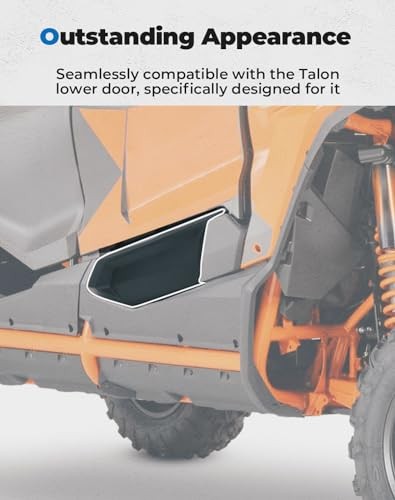 UTV Lower Door Panels, Plastic Doos Inserts Compatible with Talon 1000X